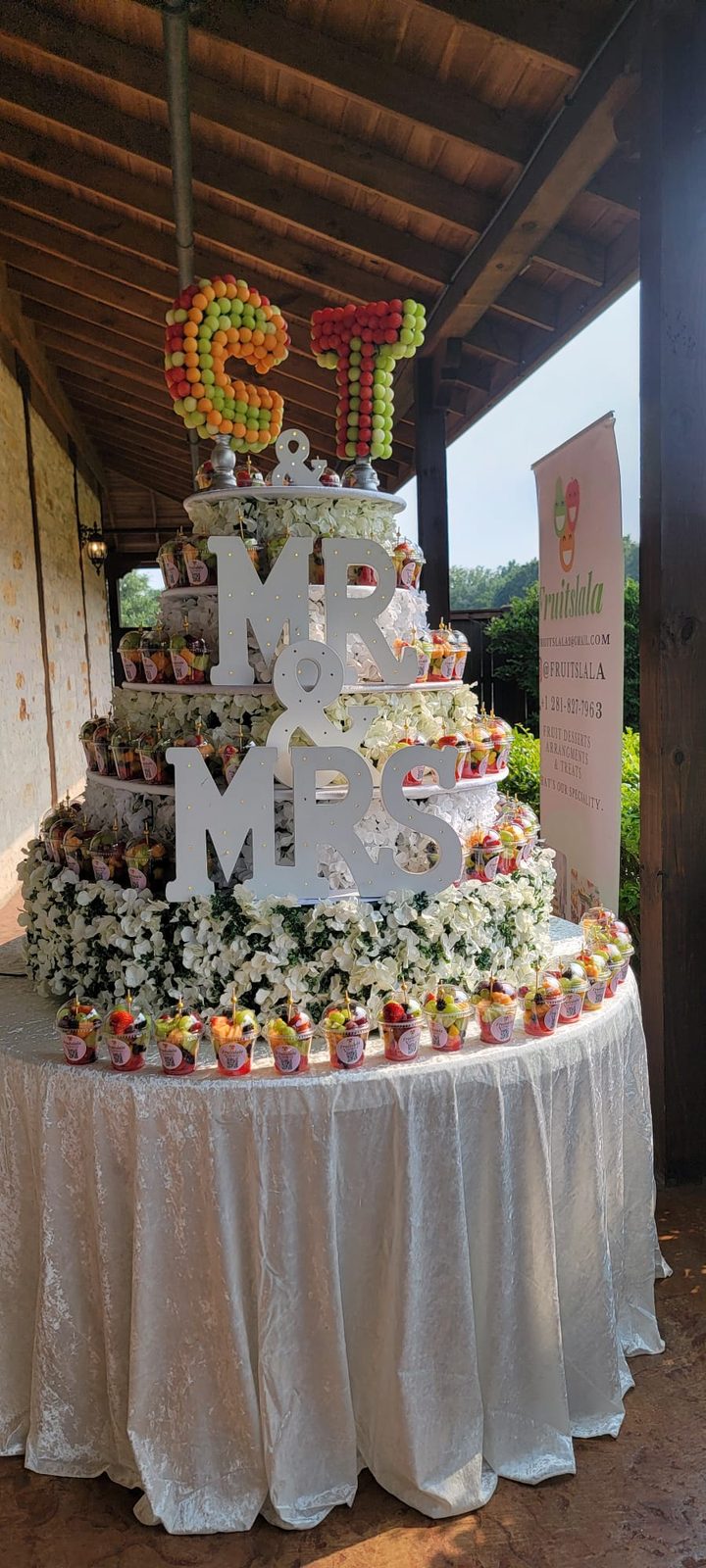 5-Tier Full Fruit Fountain